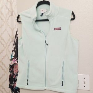 Mint green vineyard vines vest